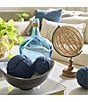 Southern Living Simplicity Natural Woven Wicker Globe Handcrafted Decor - Image 2