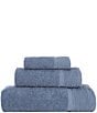 Southern Living Simplicity Reece Bath Towels, Color:Blue - Image 1