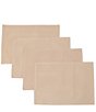 Color:Natural - Image 1 - Linen/Cotton Placemats, Set of 4