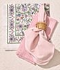 Southern Living Solid Scallop with Napkins, Set of 4, Color:Pink - Image 2