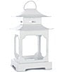 Southern Living Spring Collection Large Pagoda Lantern, Color:White - Image 1