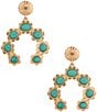 Southern Living Squash Blossom Statement Drop Earrings - Image 1
