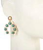 Southern Living Squash Blossom Statement Drop Earrings - Image 2