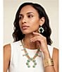 Southern Living Squash Blossom Statement Drop Earrings - Image 3
