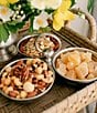 Southern Living Stainless Steel Beaded 3 Bowl Server, Color:Silver - Image 3