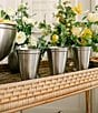 Southern Living Stainless Steel Beaded Mint Julep, Color:Silver - Image 3