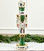 Southern Living Sweet Christmas Collection Floral Ceramic Nutcracker - Image 2