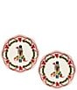 Southern Living Sweet Christmas Collection Nutcracker Accent Plates, Set of 2 - Image 1