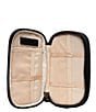 Southern Living Airplane Print Tech Organizer, Color:Black/Tan - Image 3