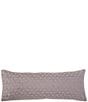 Color:Grey - Image 1 - Textured Bolster Pillow