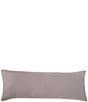 Color:Grey - Image 2 - Textured Bolster Pillow