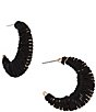 Southern Living Thread Wrapped Hoop Earrings - Image 1