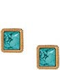 Southern Living Turquoise Stud Earrings - Image 1