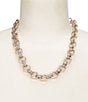 Southern Living Two Tone Link Collar Necklace - Image 2