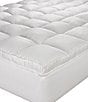 Color:White - Image 3 - Ultra Feather™ 460-Thread-Count Mattress Topper