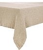 Color:Natural - Image 1 - Waffle Jacquard Oblong 108#double; Tablecloth