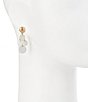 Southern Living White Shell Multi Disc Kite Drop Earrings - Image 2