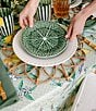 Southern Living Wicker Flower Charger, Color:Natural - Image 2