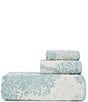 Southern Living Willa Colleciton Jacquard Woven Tree Print Pattern Bath Towels - Image 1