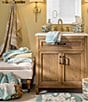 Southern Living Willa Colleciton Jacquard Woven Tree Print Pattern Bath Towels - Image 3