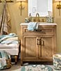 Southern Living Willa Collection Scalloped Ceramic Covered Jar - Image 3