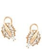 Southern Living x Borrowed & Blue Leaf Drop Earrings - Image 1