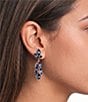 Southern Living x Borrowed & Blue Marquis Rhinestone Statement Drop Earrings - Image 2