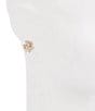 Southern Living x Borrowed & Blue Pave Flower Stud Earrings - Image 2