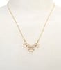 Southern Living x Borrowed & Blue Stone Cluster Chain Necklace - Image 1