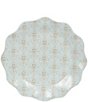 Color:Blue - Image 2 - x Nellie Howard Ossi Collection Blue Ruffle Accent Plate