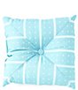 Color:Blue - Image 2 - x Nellie Howard Ossi Collection Indoor/Outdoor Dot Tufted Pillow