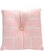 Color:Coral - Image 1 - x Nellie Howard Ossi Collection Indoor/Outdoor Dot Tufted Pillow