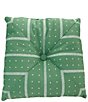 Color:Mistletoe - Image 2 - x Nellie Howard Ossi Collection Indoor/Outdoor Dot Tufted Pillow