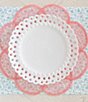 Color:White - Image 6 - x Nellie Howard Ossi Collection King White Dinner Plate
