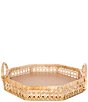 Color:Natural - Image 2 - x Nellie Howard Ossi Collection Rattan Octagonal Tray