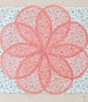 Color:PINK - Image 1 - x Nellie Howard Ossi Collection Sinamay Flower Placemat, Set of 2