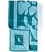 Color:Teal - Image 2 - x Nellie Howard Ossi Collection Vine Beach Towel
