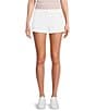 Southern Tide Leah Twill Shorts, Color:Classic White - Image 1