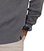 Southern Tide Bass Creek Heather Quarter Button Sweater Pullover - Image 4