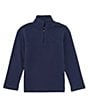 Color:Dress Blue - Image 1 - Big Boys 4-16 Long Sleeve Mclain 1/4 Zip Pullover