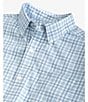 Color:Dream Blue - Image 2 - Brrr° Intercoastal Performance Stretch Haywood Plaid Long Sleeve Woven Shirt