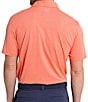 Southern Tide Brrr°®-eeze Heather Performance Stretch Short Sleeve Polo Shirt, Color:Heather Melon - Image 2