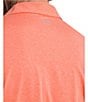 Southern Tide Brrr°®-eeze Heather Performance Stretch Short Sleeve Polo Shirt, Color:Heather Melon - Image 5