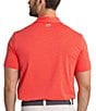 Southern Tide Brrr°®-eeze Heather Performance Stretch Short Sleeve Polo Shirt, Color:Heather Melon - Image 2