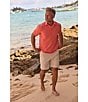 Southern Tide Brrr°®-eeze Heather Performance Stretch Short Sleeve Polo Shirt, Color:Heather Melon - Image 4