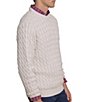 Southern Tide Cable Knit Crew Sweater - Image 3