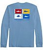 Southern Tide Catch Flags Long Sleeve T-Shirt - Image 1