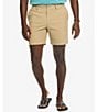 Color:Sandstone Khaki - Image 1 - Channel Marker Stretch 7#double; Inseam Shorts