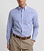 Color:Cobalt Blue - Image 1 - Charleston Granby Stripe Long Sleeve Woven Shirt