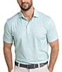 Southern Tide Driver Flower Frenzy Printed Short Sleeve Performance Polo Shirt